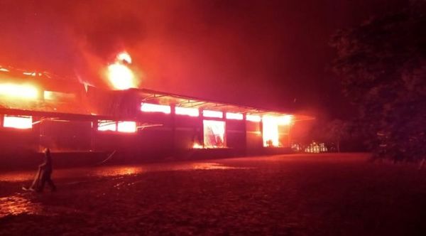 Millonarias pérdidas deja el incendio de Cooperativa Colonias Unidas
