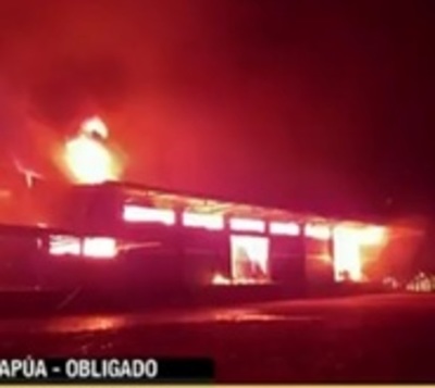 Incendio deja a planta de Yerba Mate en zozobra - Paraguay.com