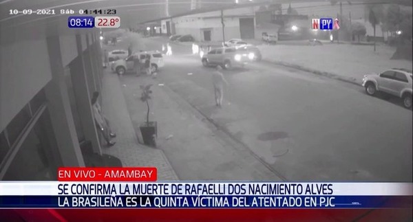 Quinta víctima fatal de atentado