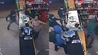Crónica / [VIDEO] Malandros atacaron a machetazos a comerciante y se robaron todo