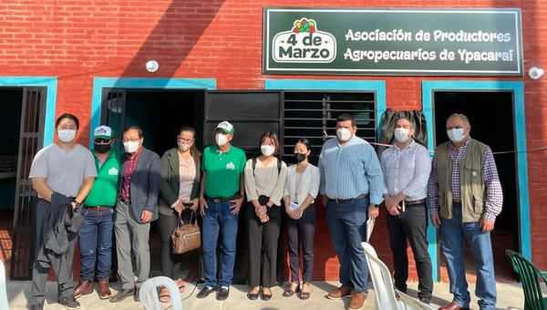 Asociación de productores agropecuarios de Ypacaraí inaugura sede administrativa