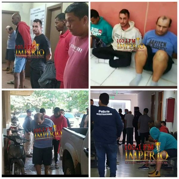 Brasileños detenidos son imputados por la Fiscalía