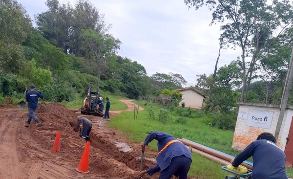 Diario HOY | Essap realiza trabajos de extensión de tuberías en Caacupé