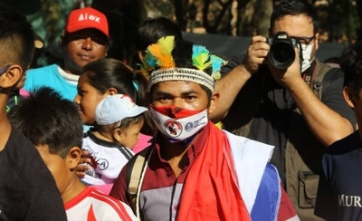 Diario HOY | Comunidades indígenas se manifiestan en Asunción