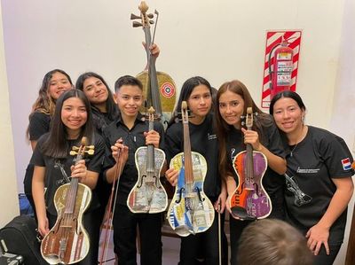 Orquesta de Cateura deslumbra en el Chaco Central - Nacionales - ABC Color