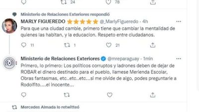 Ministerio abre sumario por respuesta a Marly Figueredo
