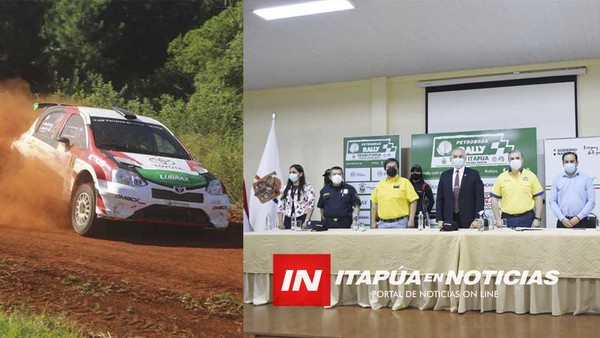 PRESENTAN EL «PETROBRAS RALLY TRANS ITAPÚA» DEL 22 AL 24 DE OCTUBRE