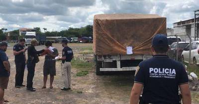 La Nación / Incautan 27 toneladas de cal viva en Villa Hayes