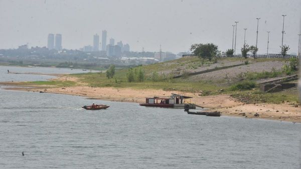 Río Paraguay recupera 30 cm de nivel con las últimas lluvias 