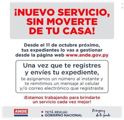 Habilitan sistema de autogestión de expedientes web en la ANDE - ADN Digital