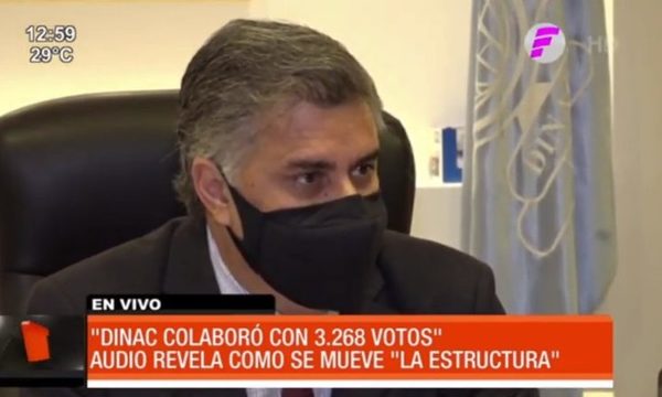 DINAC "colaboró" con 3268 votos para la ANR en las municipales | Telefuturo