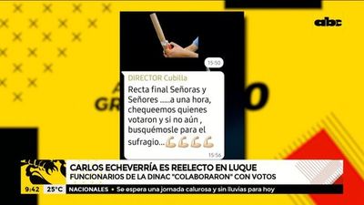 Douglas Cubilla habría cometido coerción al elector, dice fiscala - Nacionales - ABC Color