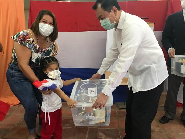 Embajada de Taiwán inicia la entrega de 176 kits educativos para desarrollo de la primera infancia