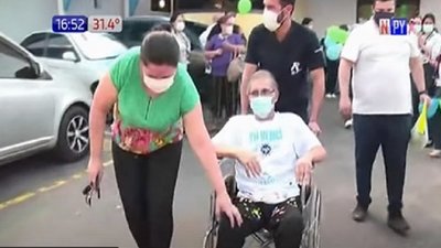 Sexagenario venció al covid tras estar más de 100 días internados | Noticias Paraguay
