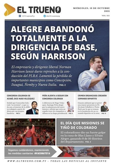 E-paper 13 de octubre 2021 - El Trueno