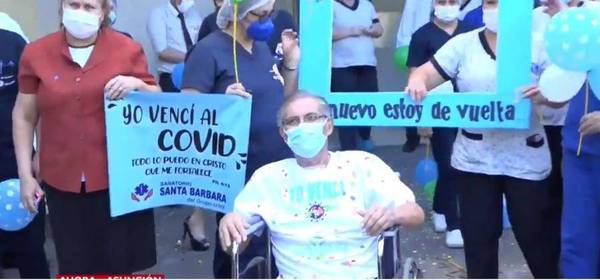 ESTUVO LUCHANDO 94 DÍAS EN TERAPIA POR COVID Y LO VENCIÓ