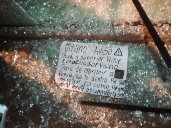 Disparan contra vivienda de jefe de seguridad de la cárcel y dejan un mensaje de amenaza