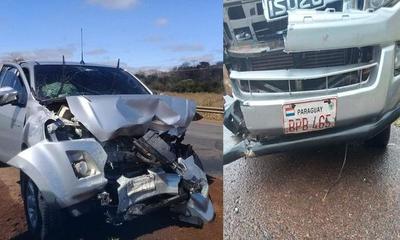Camioneta de la comuna ovetense involucrado en accidente de tránsito – Prensa 5