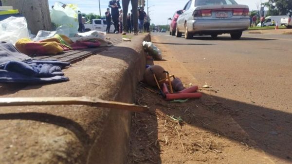 Niño que vendía limones falleció arrollado en avenida encarnacena