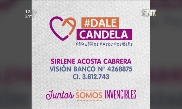 Apoyemos la campaña solidaria: 'Dale Candela' - SNT