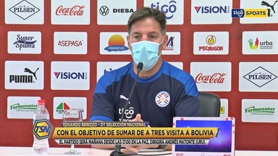 Berizzo espera que Paraguay tenga la pelota