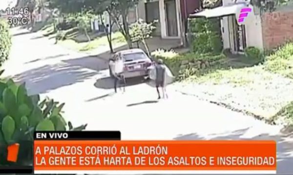 Con un palo atacó a reciclador que habría robado sus pertenencias | Telefuturo