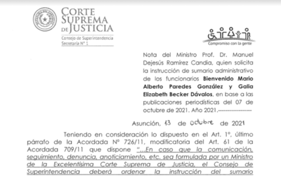 Pandora Papers: Corte ordena sumario para funcionario que habilitó offshore - Nacionales - ABC Color