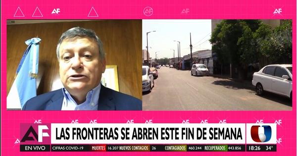 Fronteras con Argentina se abrirían este fin de semana, según embajador