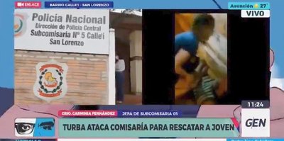 Crónica / Guyryry en comisaría para liberar a un joven