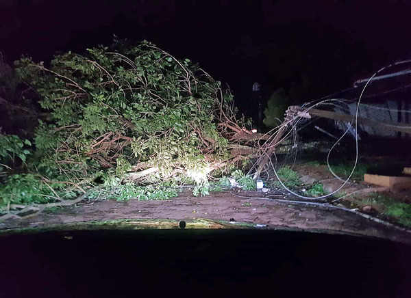 Tormenta caída anoche deja sin energía eléctrica a varias ciudades del Alto Paraná