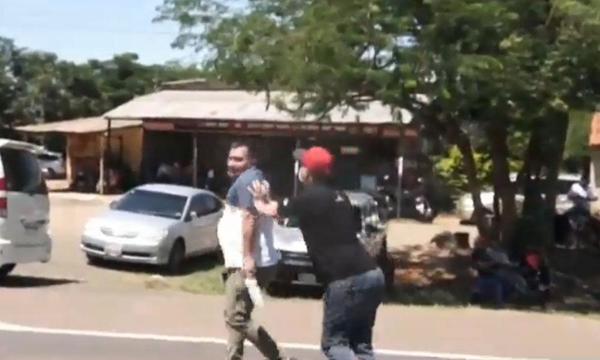 Docente fue agredido durante manifestación – Prensa 5