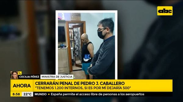 Cerrarán penal de Pedro Juan Caballero - A la gran 730 - ABC Color