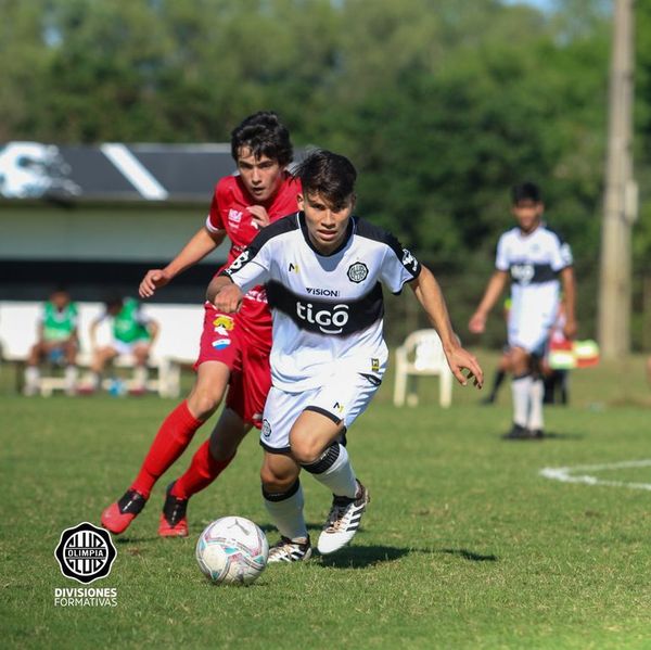 Sub 15: Olimpia golea para consolidarse en la cima - Fútbol - ABC Color