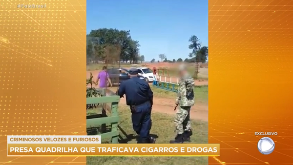 TV brasileña muestra cómo militar y policía paraguayo ocultan criminales