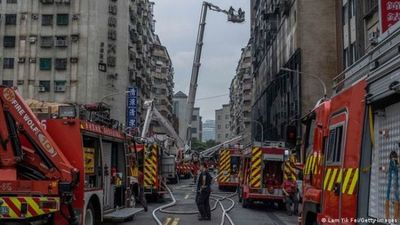 Aumenta cifra de muertos y heridos en un incendio en el sur de Taiwán