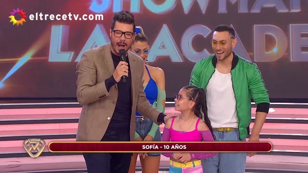 Sofía, la niña paraguaya que bailó en el programa de Marcelo Tinelli