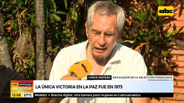 El recuerdo de la única victoria paraguaya en La Paz - ABC Noticias - ABC Color