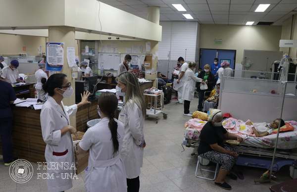 Hospital de Clínicas reporta que está al borde del colapso por pacientes polivalentes - Megacadena — Últimas Noticias de Paraguay