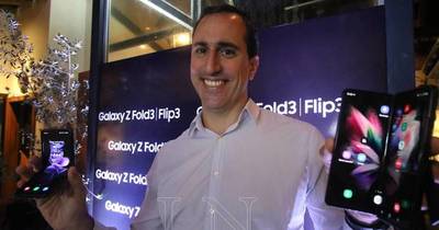 La Nación / Los smartphones plegables Galaxy Z Fold3 y Z Flip3 ya están en el país