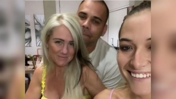 Contó que comparte a su esposo con su mamá y hermana y es viral