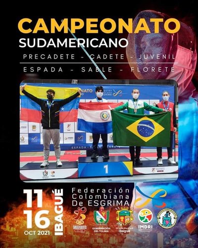 Oro y plata para la esgrima paraguaya en el Sudamericano