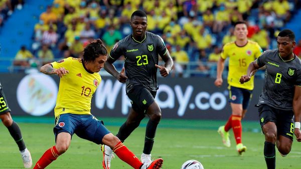 Colombia y Ecuador empatan en un juego marcado por el VAR