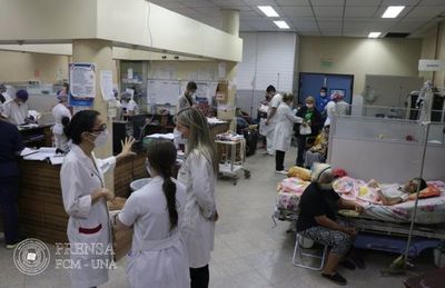 Hospital de Clínicas reporta que está al borde del colapso por pacientes polivalentes