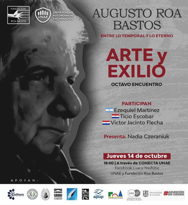 “Arte y Exilio”, temática de encuentro virtual sobre Roa Bastos - Cultura - ABC Color