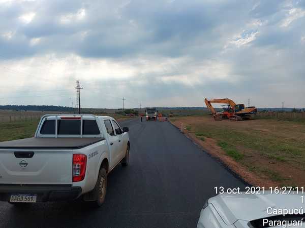 Puesta a punto de la ruta PY01 entre Quiindy y San Juan Bautista se aproxima al 30% de avance - ADN Digital