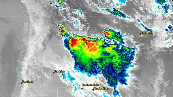 Alerta meteorológica por tormentas con fuertes vientos | Noticias Paraguay