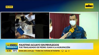 Faustino Aguayo, sin privilegios en la Agrupación Especializada - ABC Noticias - ABC Color