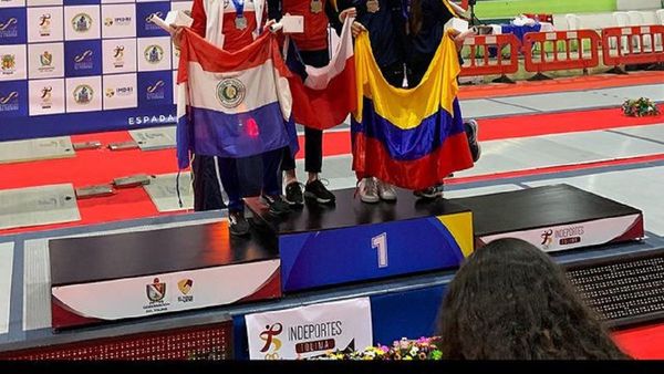 Montserrat Viveros conquista tercera medalla para Paraguay