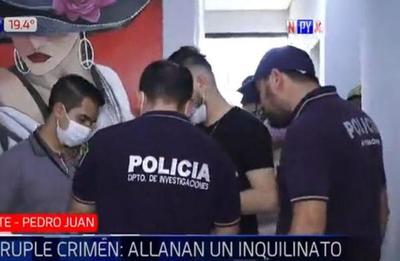 Allanan inmuebles en busca de autores de cuádruple crimen – Prensa 5