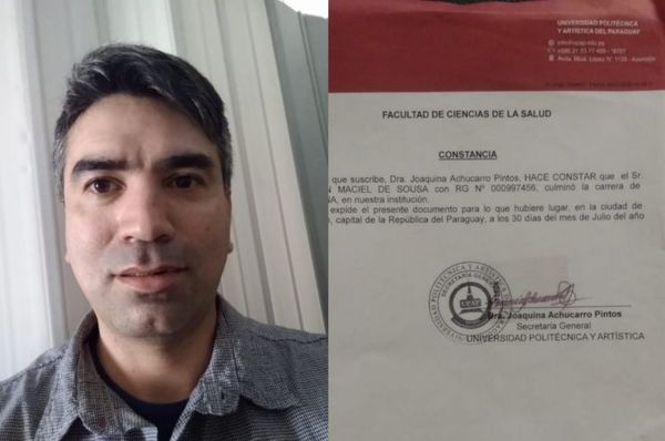 UPAP no entrega título a egresado de la facultad de medicina de Pedro Juan Caballero